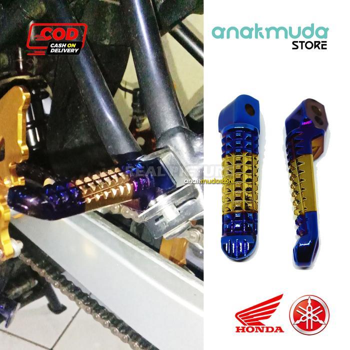 Footstep Boncengan Belakang Variasi Pijakan Kaki Beat fi New Twotone