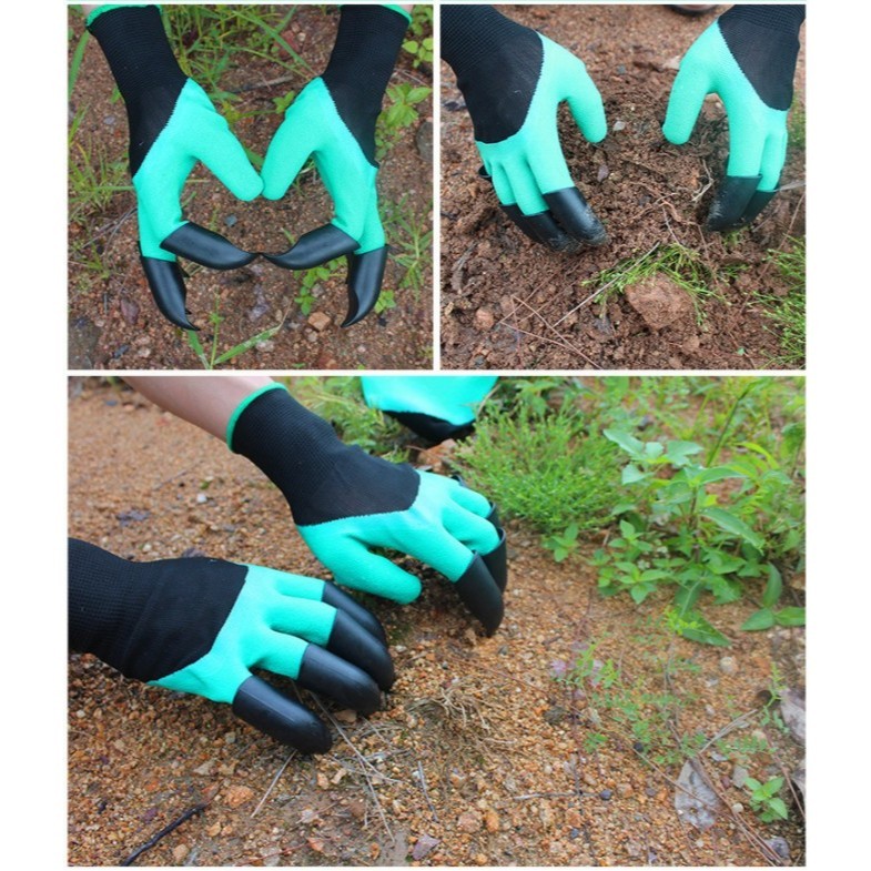 MASSRUS - Sarung Tangan Kebun Anti Air Dengan Cakar Plastik terbaru