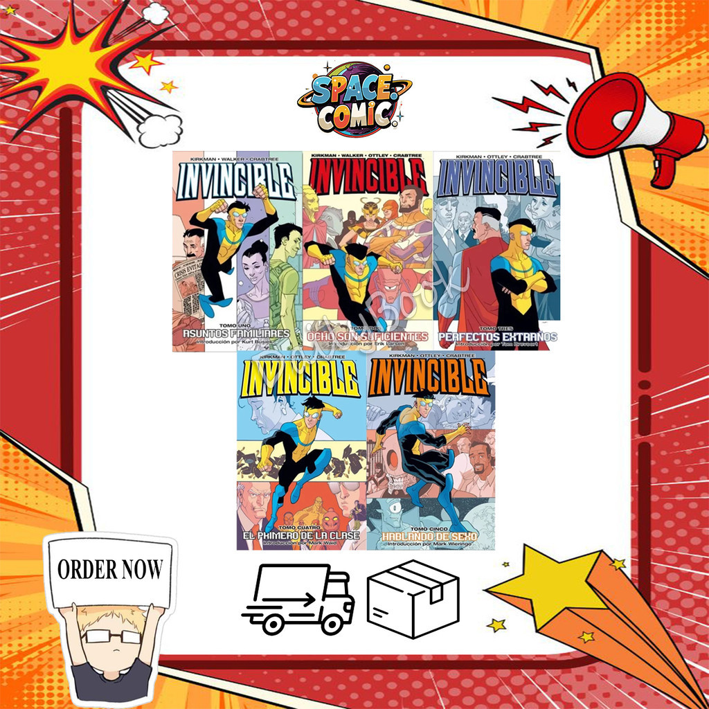 Comic the Invincible Book 25 Series | Bahasa Inggris (English Book) - DailyBook