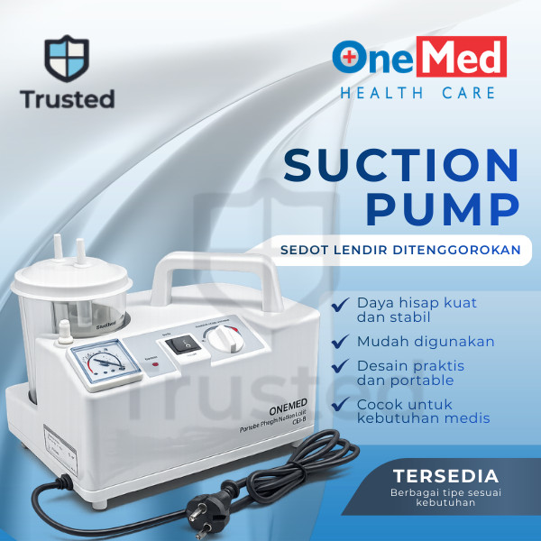 Suction Pump BAYI Portable Onemed 7EB | Alat Penyedot Lendir Dahak