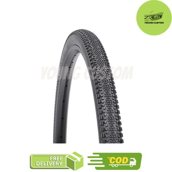 Tire Kevlar WTB Riddler Ban Luar Sepeda - 700 x 37C BLK