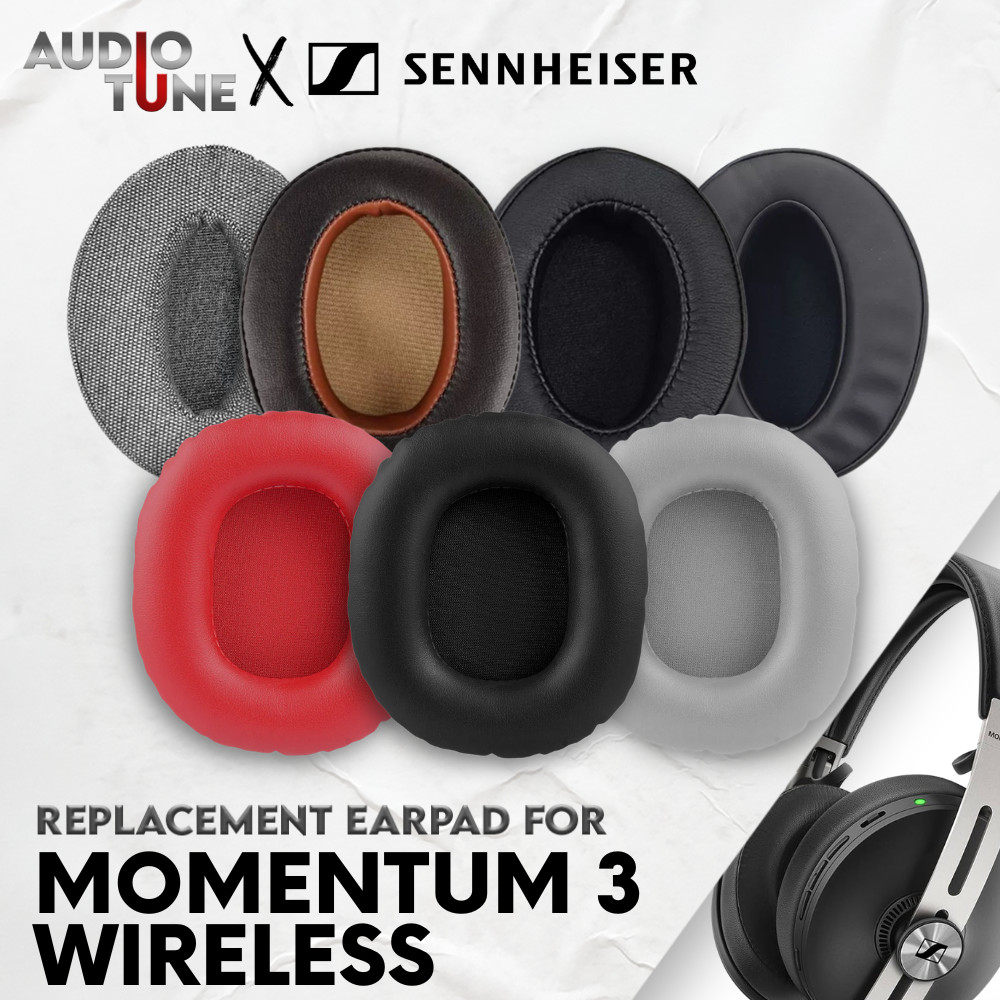 Earpad Ear Cushion Sennheiser Momentum 3 Wireless Bantalan Earcup Foam Pad