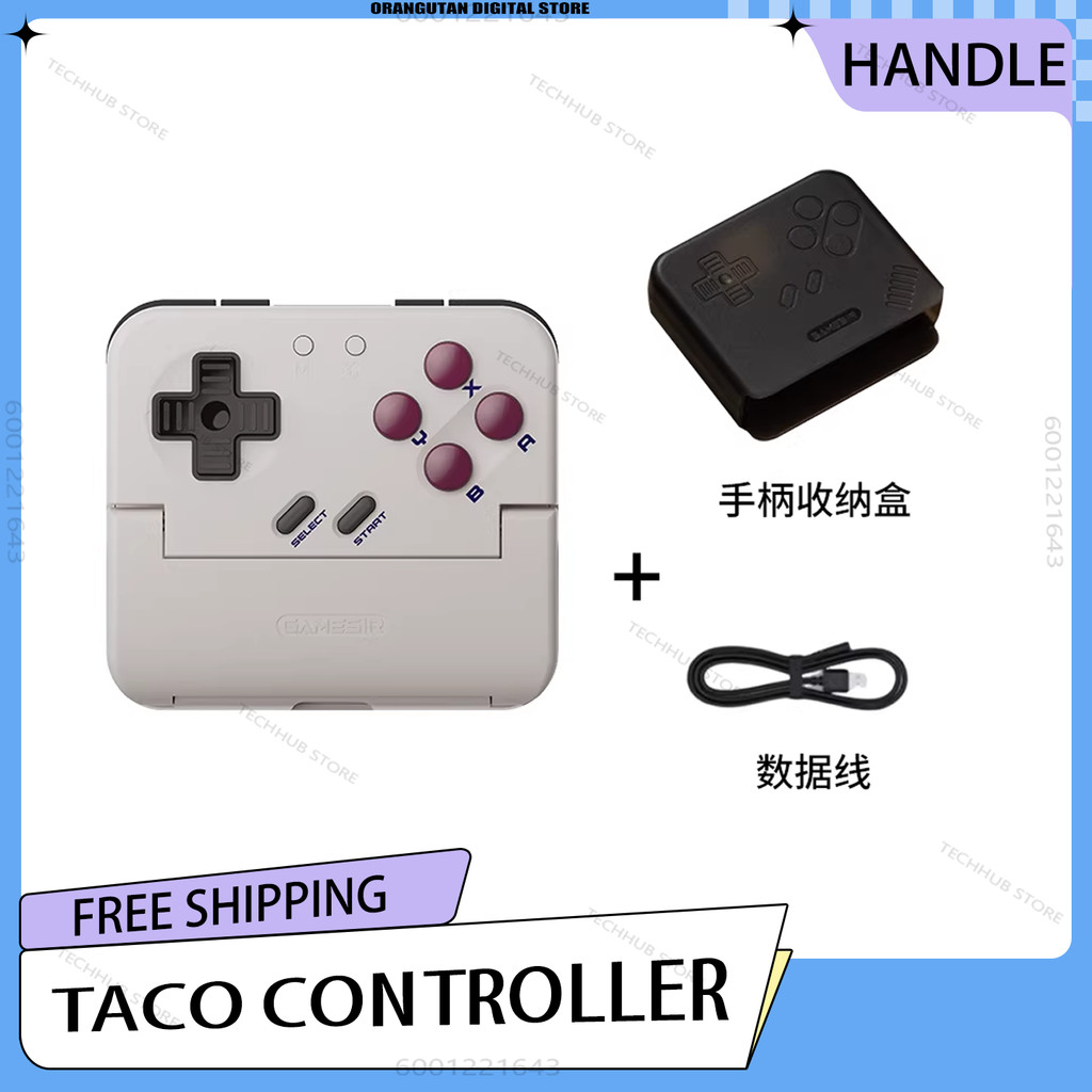 Taco Mobile Vertical Grip Wireless Gaming Controller NES/GBA Emulator Retro Mini Handheld Console An