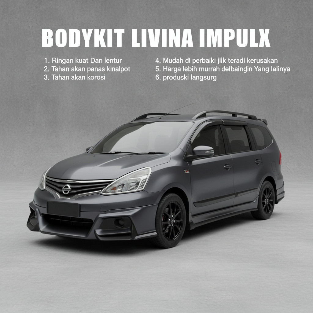 cicilan 0% bodykit all new livina IMPUL X BODYKIT LIVINA BODYKIT GRAND LIVINA