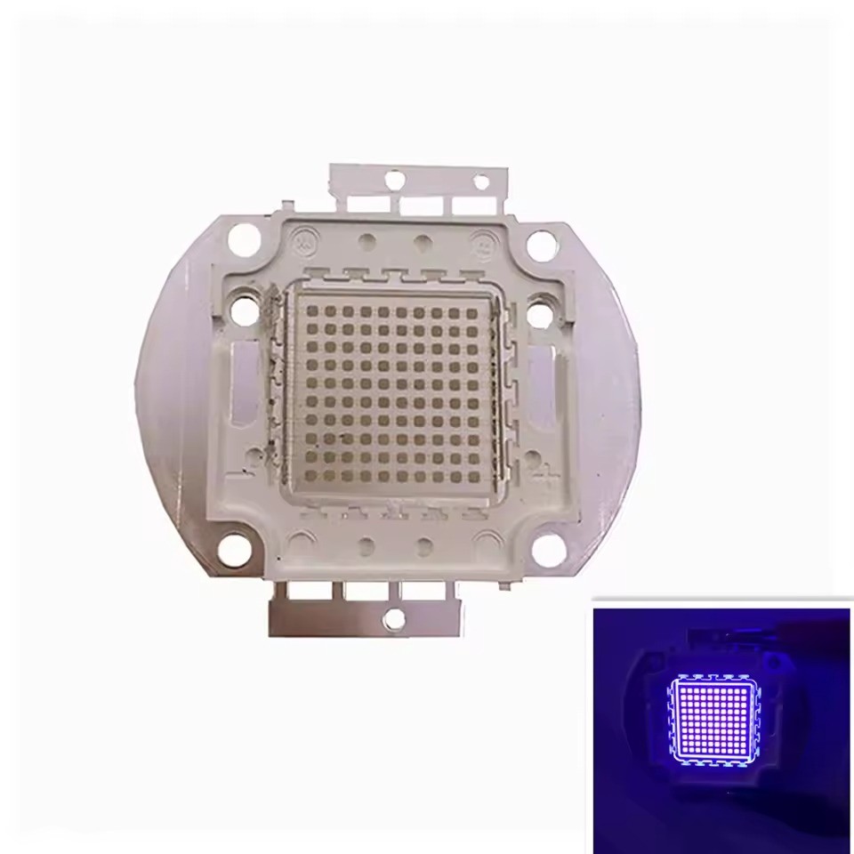 Led hpl 100W Oval Led 395nm 400nm Ultra Violet Mata Lampu Led UV Pengering Oven Curing Cat ePoxy Res