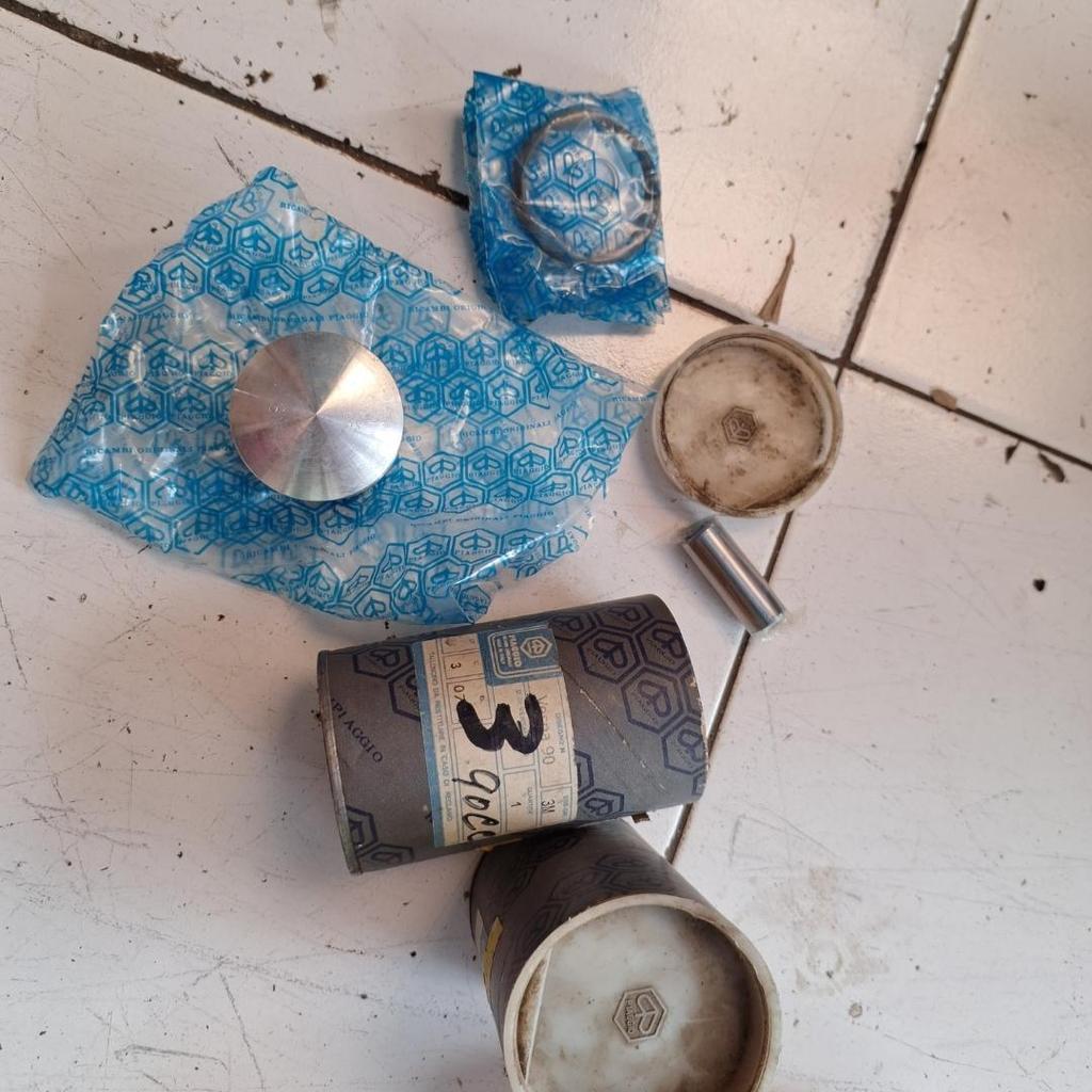 seher set 3m vespa 90cc original piaggio nos