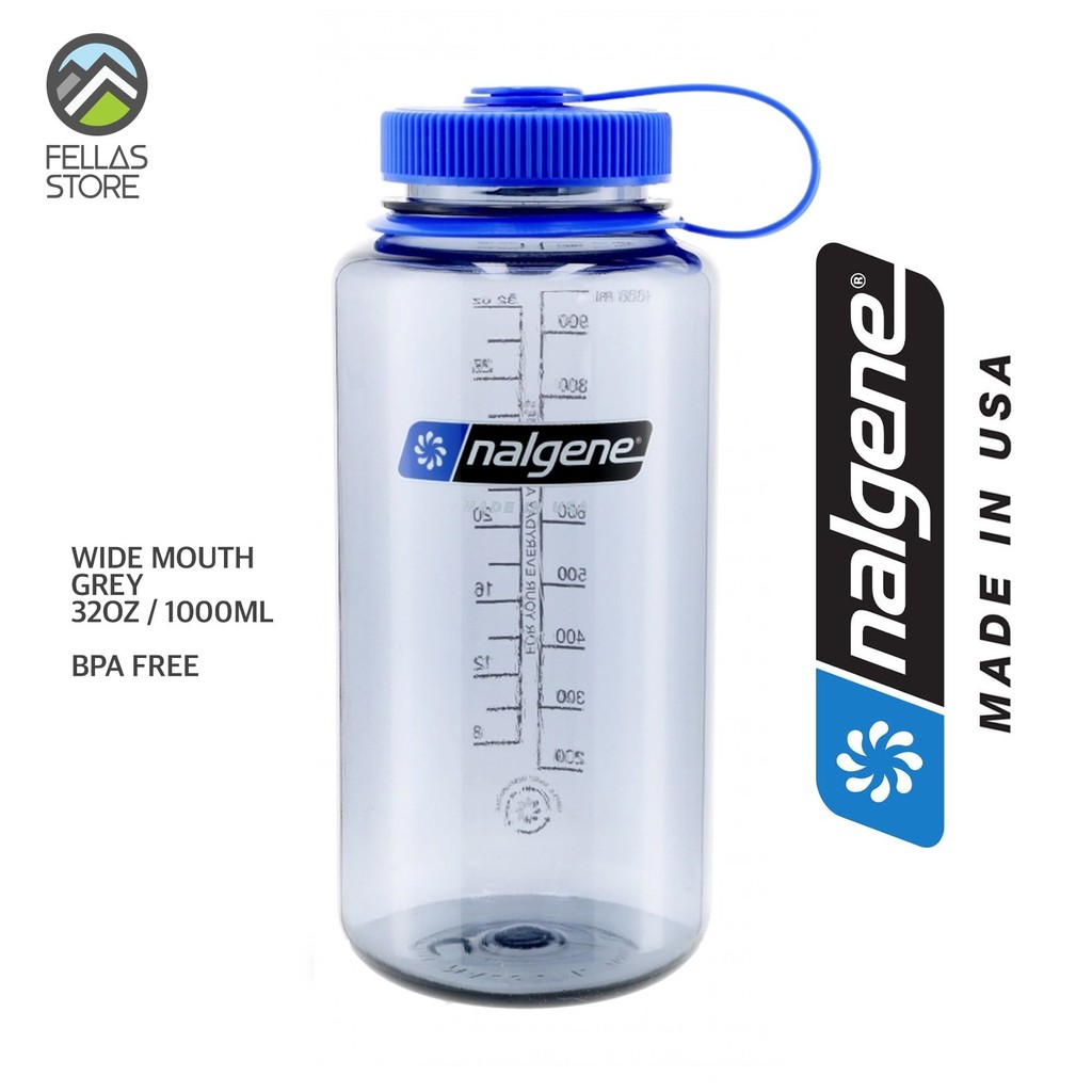 Nalgene - Wide Mouth 1L Grey