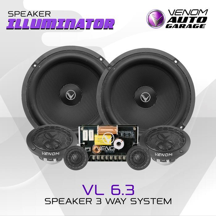 Venom 3WAY SPLIT VL 6.3 ILLUMINATOR SERIES