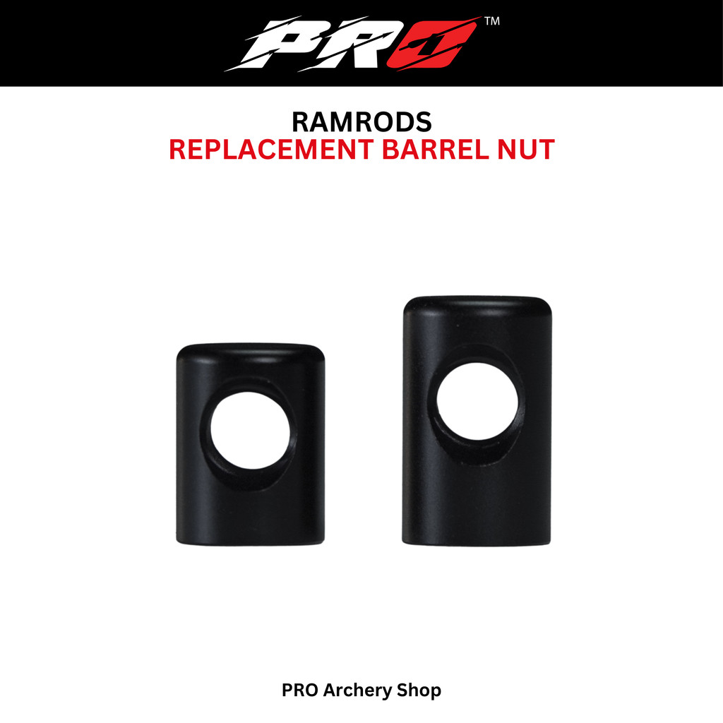 RAMRODS BARREL NUTS / SPARE PART QUICK DISCONNECT MUR BAUT QUICK DISCONNECT STABILIZER ALAT PANAHAN
