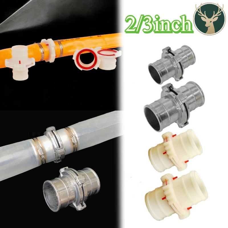 2/3 Inch Sambungan Selang Spiral Aluminium Bahan/ Sambungan Spiral Selang Drip Aluminium/ Plastik Qu