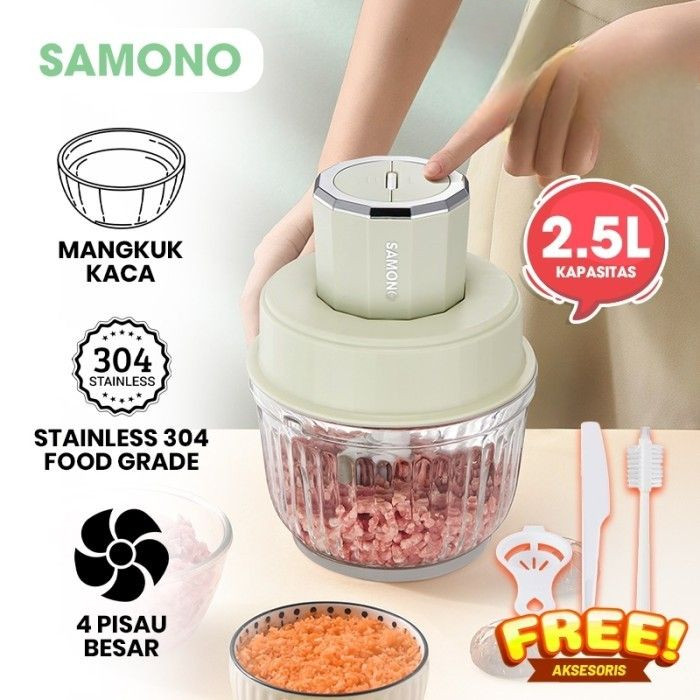 CHOPPER SAMONO SW-CG350 Chopper Serbaguna & Dengan Kapasitas Besar 2,5L Samono SW-CG350