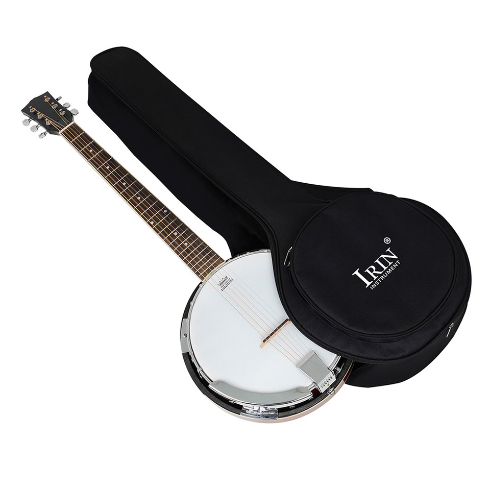 5 Strings Banjo High Quality Stringed Instrument Western Traditional Ukulele Concert Bass Guitar Adu