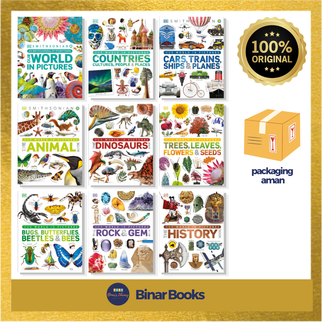 [DK] Our World in Pictures (Cars, Trains, Ships, and Planes / The Animal Book / The Dinosaurs Book /