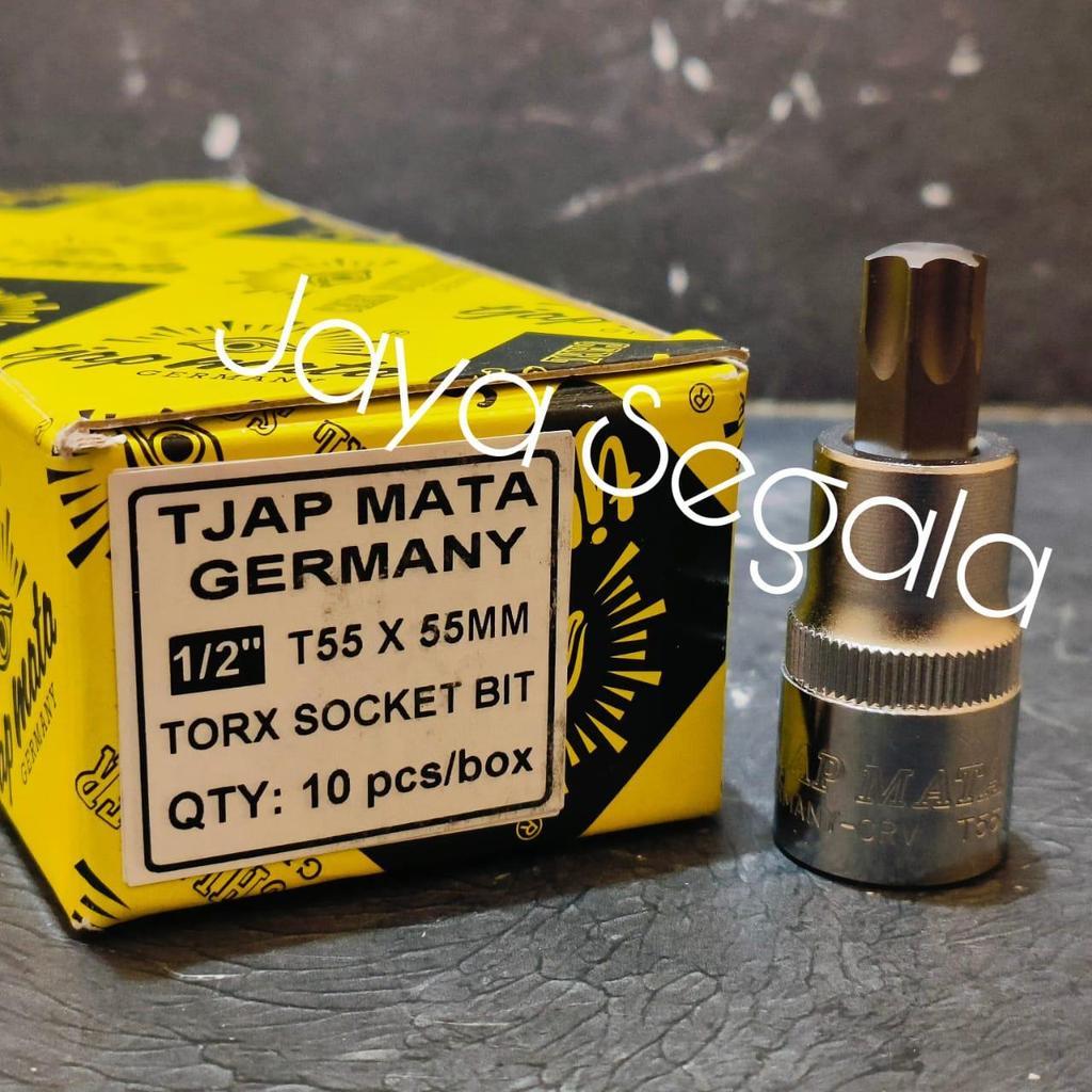 Mata sok bintang T55 Kunci sock bintang 1/2" T55 1/2 inch