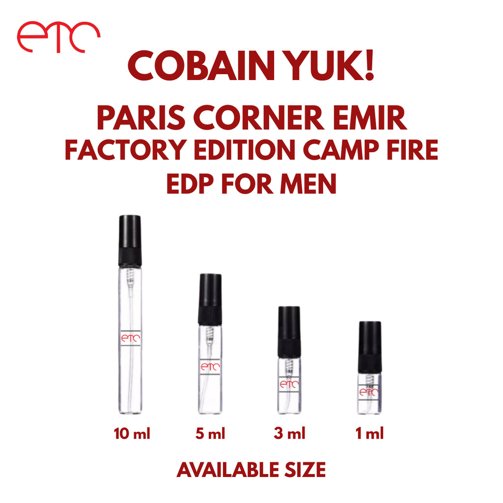 DECANT Parfum Emir Factory Edition Camp Fire EDP for Men
