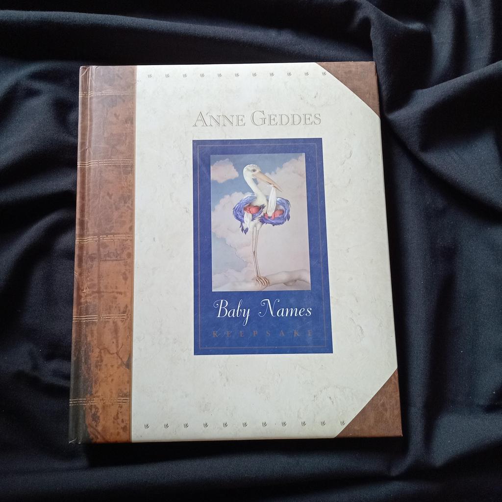 buku Baby Names  - Keepsake - Anne Geddes
