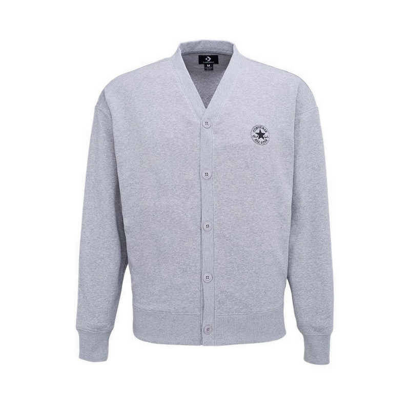 Converse Chuck Cardigan Men's Jacket - Vintage Grey Heather