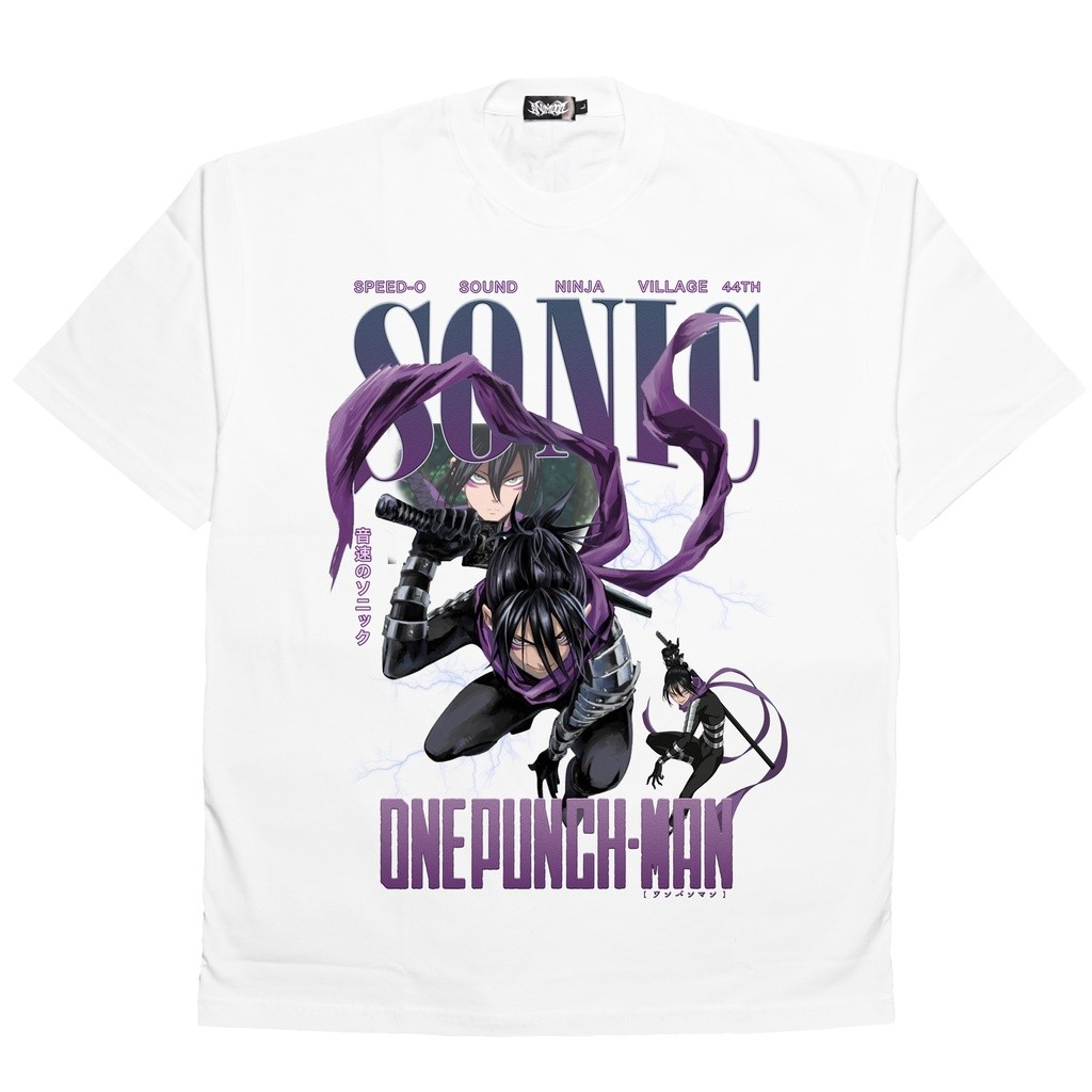 HOT Animood - Tshirt Sonic One Punch Man Homage Series