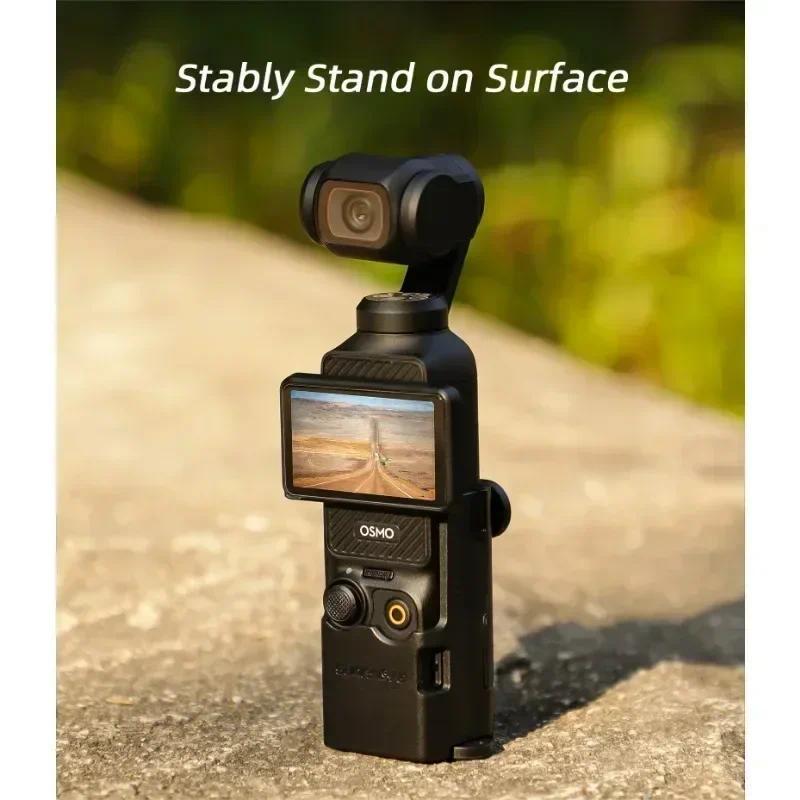 Protective Frame for DJI Pocket 3 Protective Cover Dual Hook Adapter for Osmo Pocket 3 Handheld Gimb