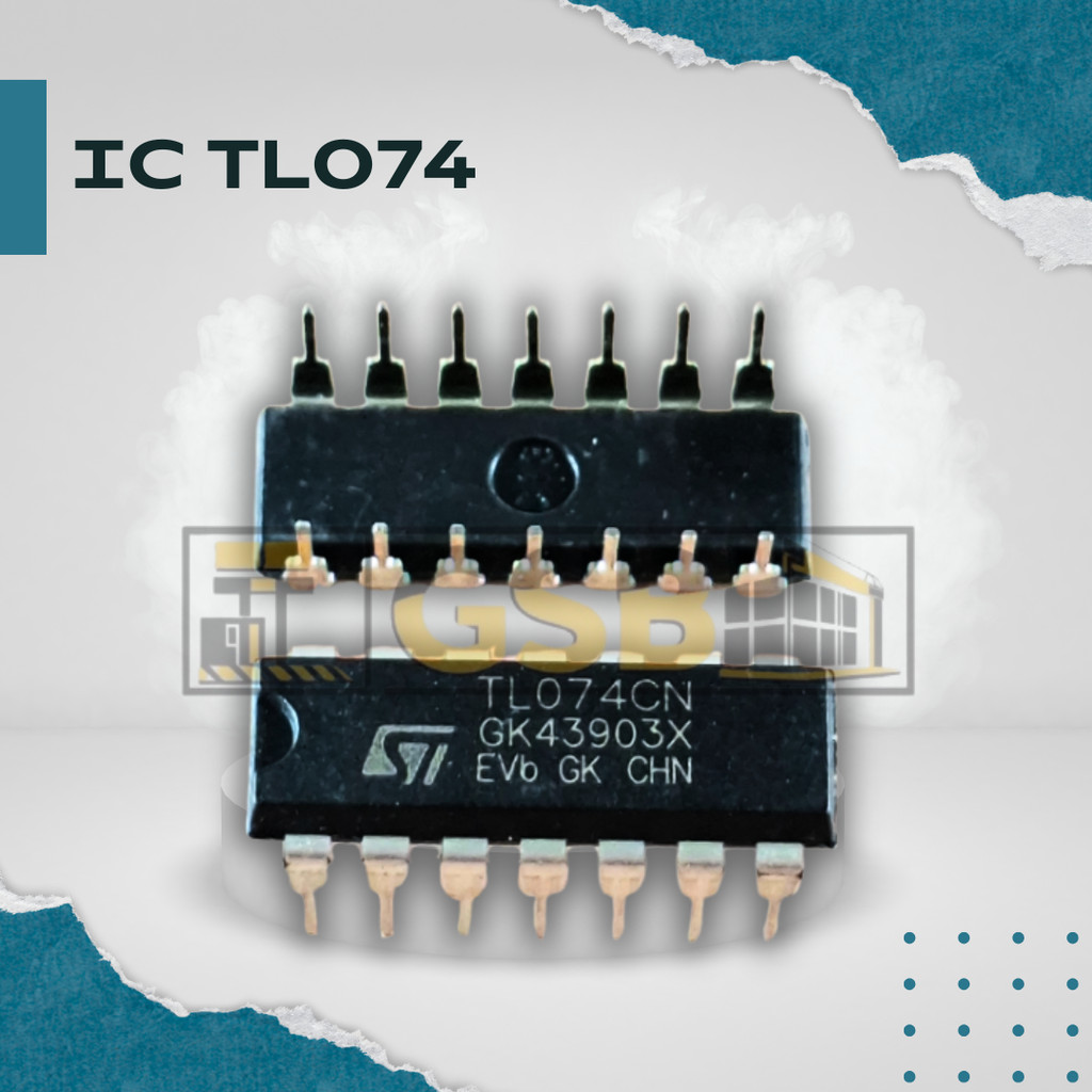 IC TL074 Operational Amplifier TL 074 Quad JFET Low Noise DIP 14