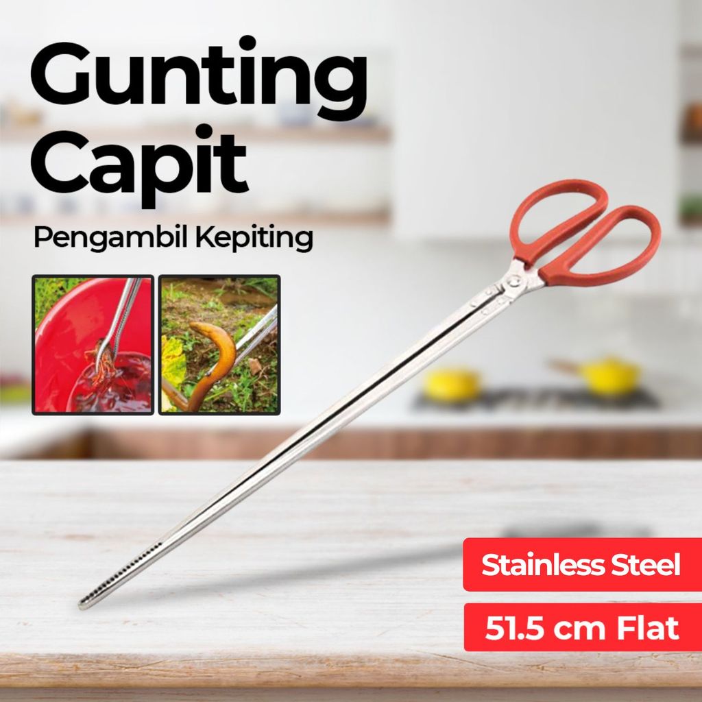 PITIKIH Gunting Capit Pengambil belut sawah Kepiting ikan