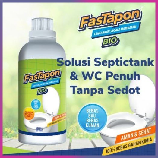 FasTapon Bio Penghilang Bau Kloset WC Toilet Bio FasTapon 500ML