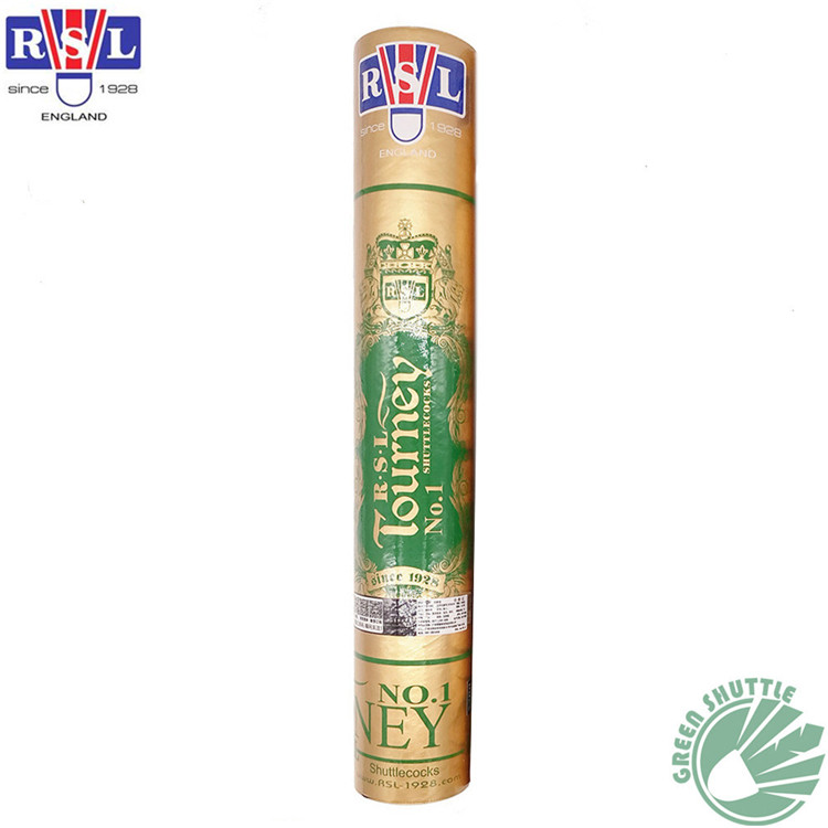2025 The Highest Level RSL Tourney No.1 A5 Shuttlecock Badminton Duck Feather 100% Genuine