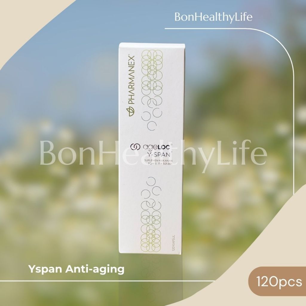 (EXP 12/26) Yspan Anti Aging Suplemen Daya Tahan Tubuh Pharmanexx Agelocc Nu Skinn