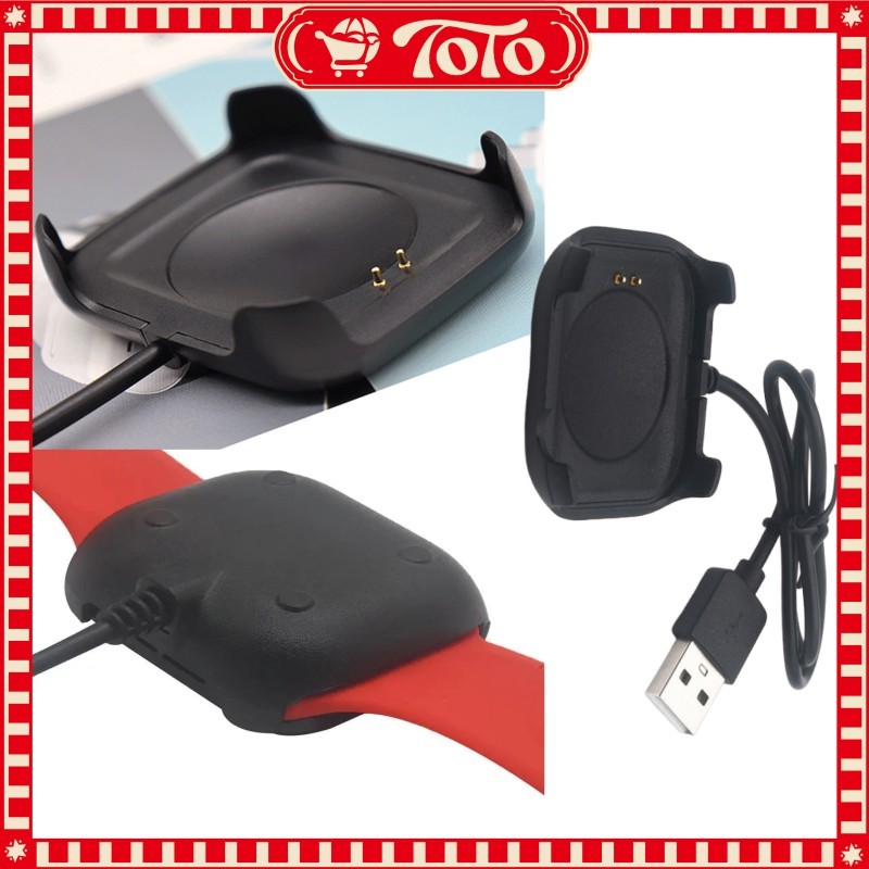 Kabel Casan USB 2 PIN Untuk Huawei Watch HW19 Dan Smartwatch Series T500 T55 Charger Docking Cable J