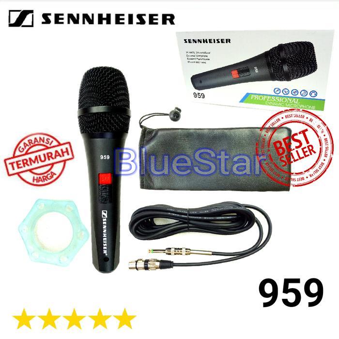 Mic Kabel Sennheiser 959 Hitam