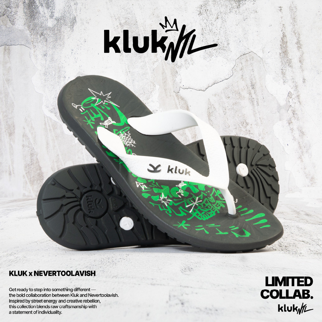 [KLUK X NTL] Sandal Jepit Pria - Marvick Serene - Anatomic Premium Sandal | Limited Collab "Nevertoo