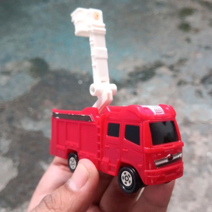 diecast pemadam kebakaran tomica mcd morita mvf plastik diecast loose tomica loose