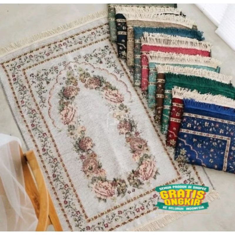 souvenir sajadah Turkey tambang tabung mika / oleh oleh haji / hampers sajadah  Turkey / souvenir ta