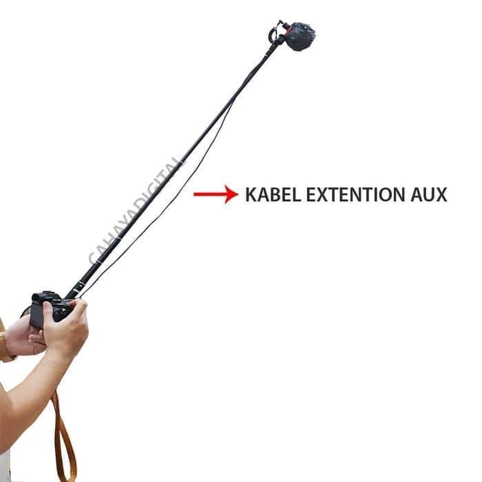 Kabel Extention AUX Microphone 3 Meter - Rode - Boya - dll