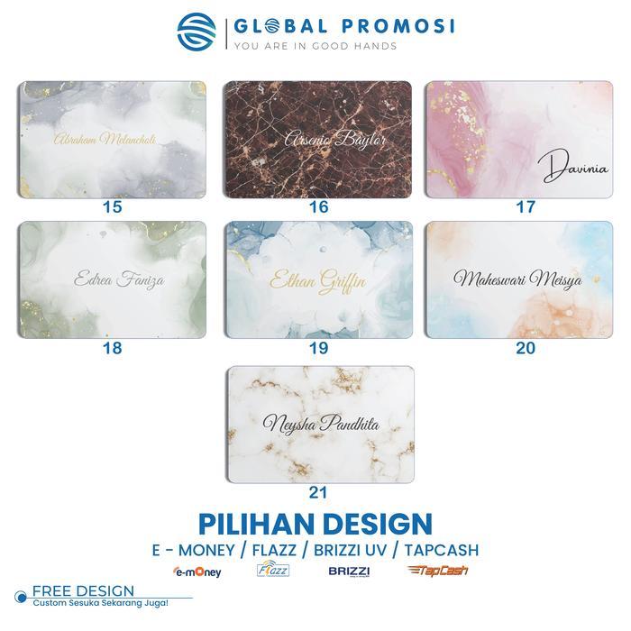 FLAZZ BCA GEN 2 kartu eToll Custom Cetak 1 & 2 Sisi - Cetak Uv Print - FLAZZ GEN 2, CETAK 1 SISI Ter