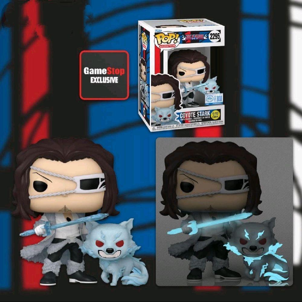ORIGINAL Funko Pop Bleach Coyote Stark Glow in the dark GITD Figure
