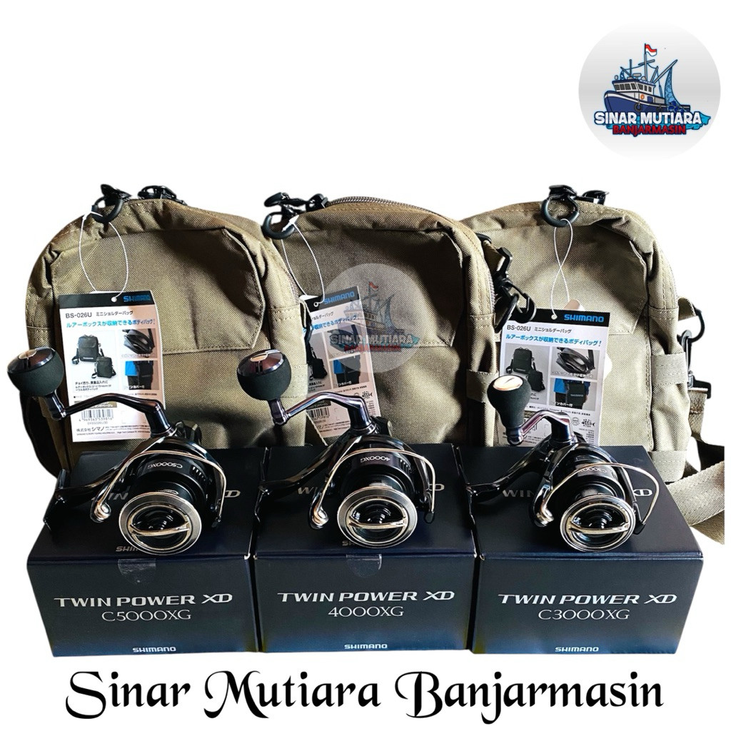 Reel Shimano Twin Power XD FREE TAS ORI SHIMANO (TERBARU)