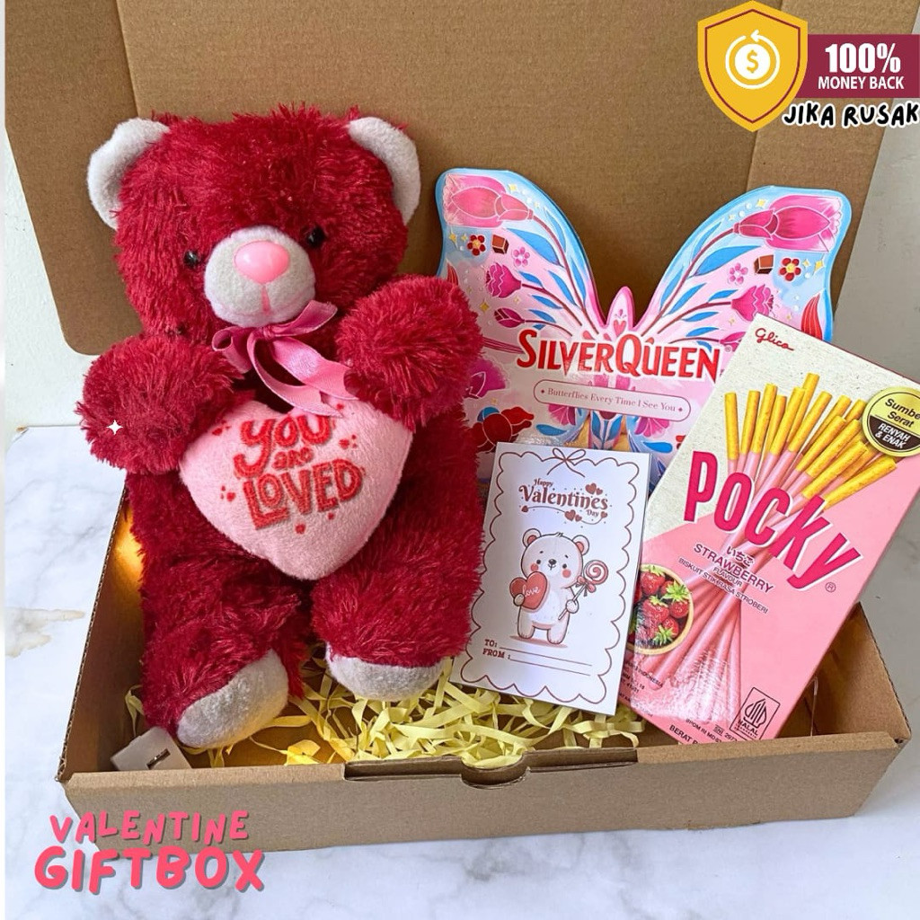 SAYGIFT Hampers ultah anniv wisuda Valentine / Kado ulang tahun Valentine / Hampers Ultah / Birthday