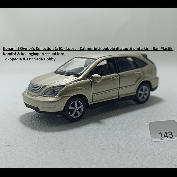 Diecast Konami J Owner's Collection Toyota Harrier Unit Only SBAtoys