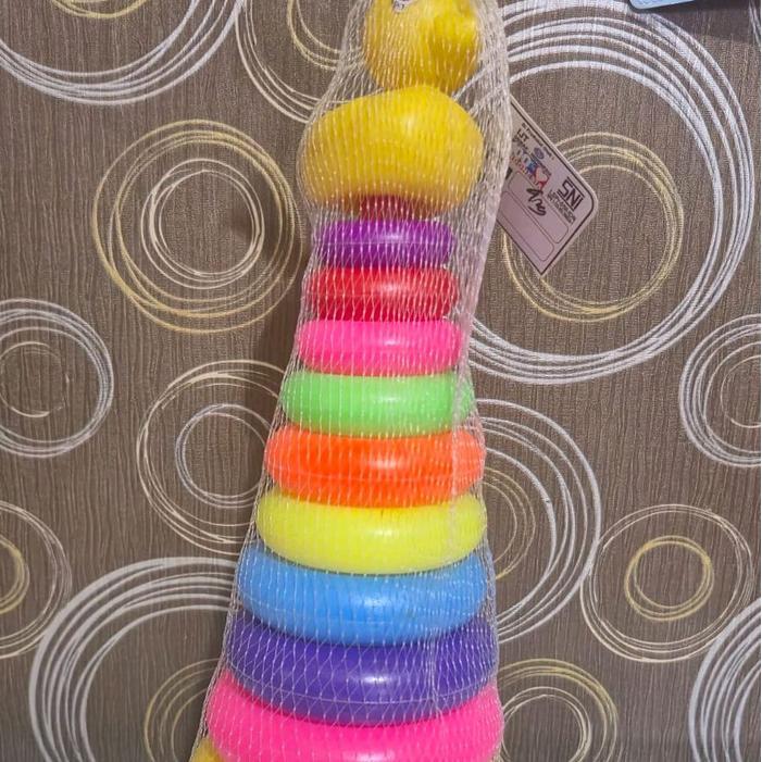 Mainan Ring Donat Kepala Bebek - Besar