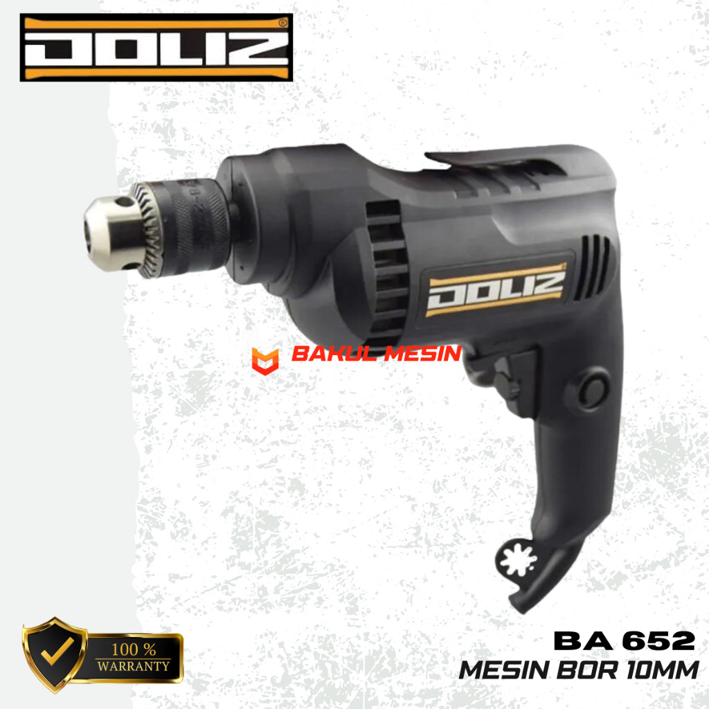 DOLIZ BA652 Mesin bor 10mm drill driver BA 652