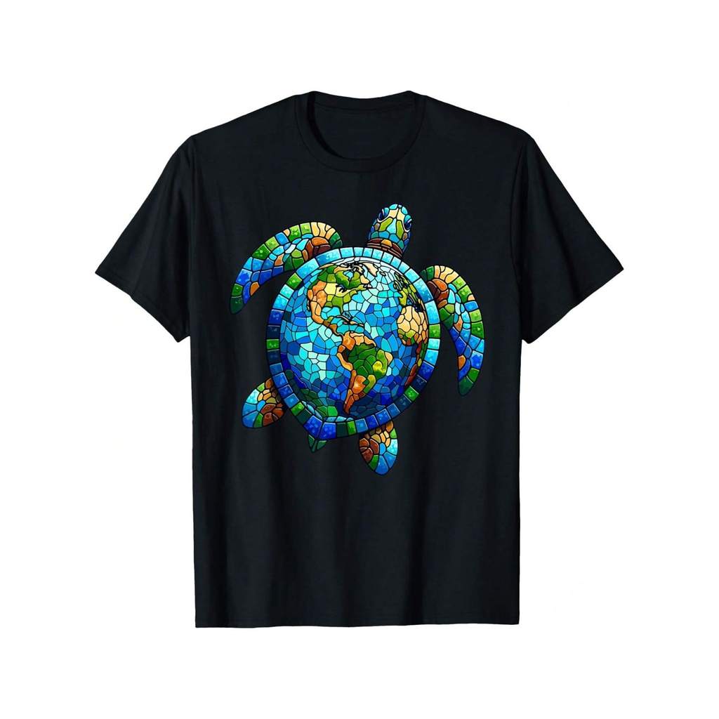 Kaos Hari Bumi - Desain Planet berbentuk hati yang lucu, Selamat Hari Bumi - Kaos Hemat Planet untuk