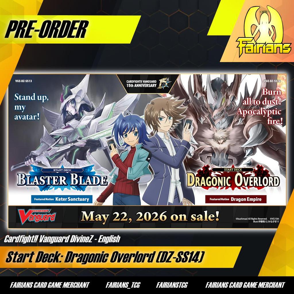 Sealed Vanguard ENG Special Series 14: Start Deck Dragonic Overlord DZ-SS14