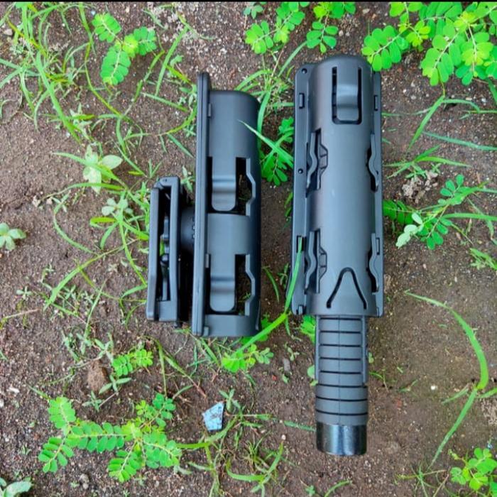 Baton stik + holder baton 1set I holster baton stik set pentungan
