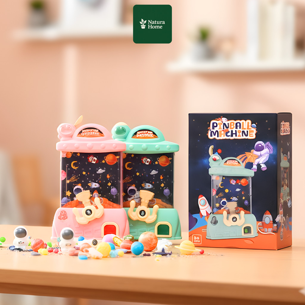 NATURAHOMEE  Pinball Machine Game – Mainan Anak Edukasi yang Lagi Viral