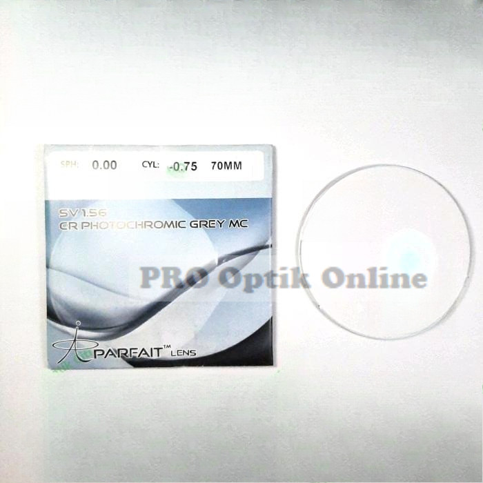 lensa kacamata progresif photochromic 1.56 grey lensa berubah warna