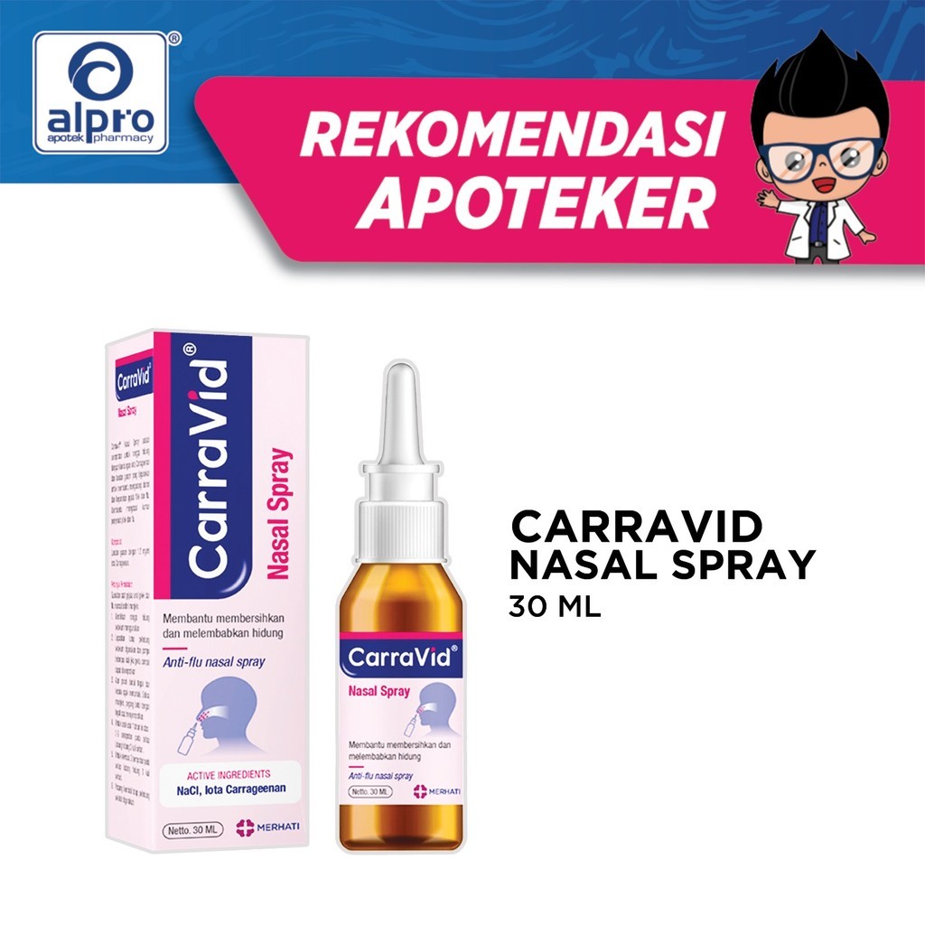 (Hivaro) CarraVid Nasal Spray 30ml Iota-Carrageenan