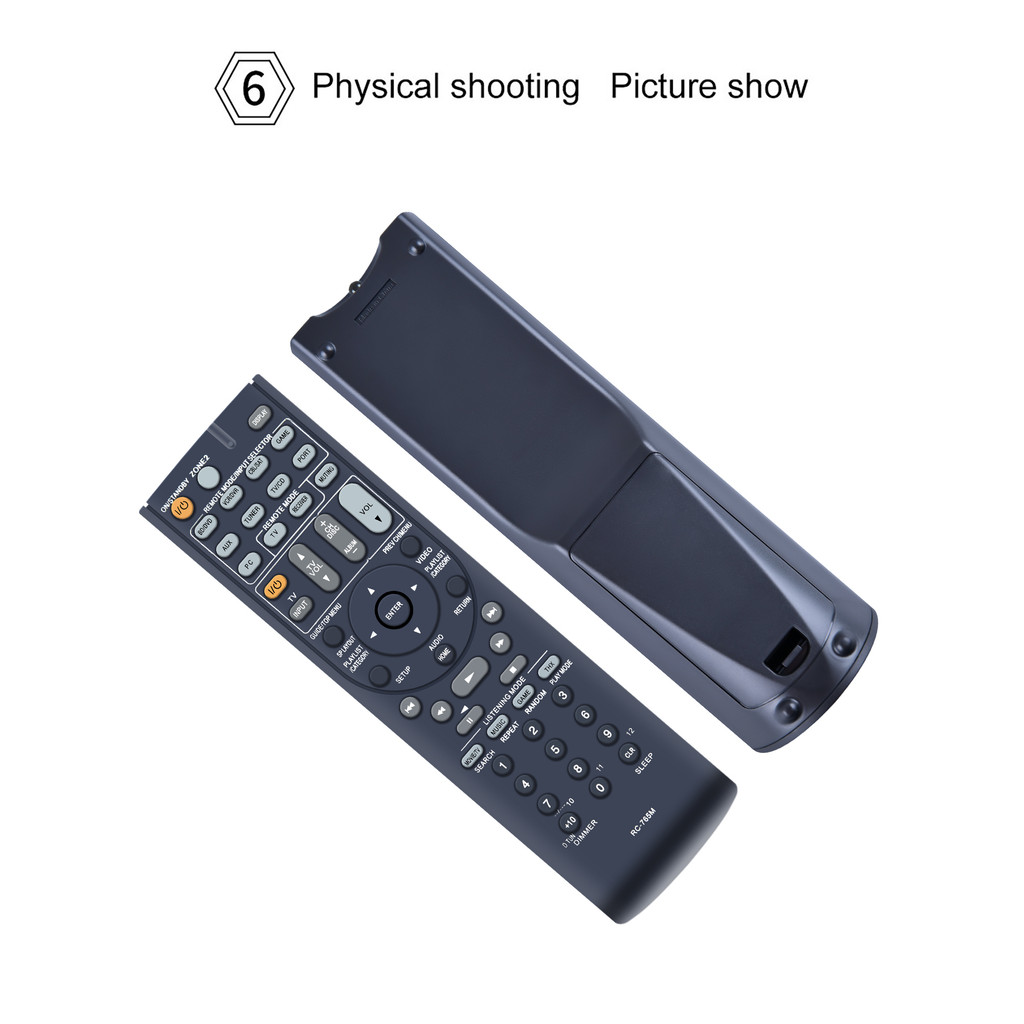 RC765M Black Wireless Handheld OEM Replacement Remote Control For Onkyo