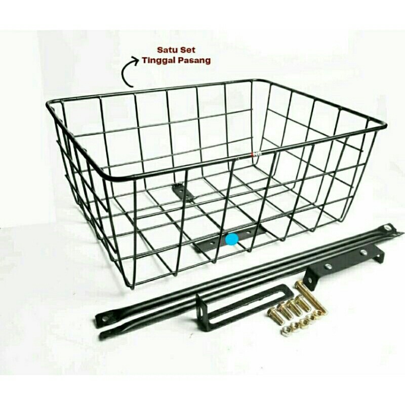 Keranjang Sepeda Depan - Rak Basket Universal Federal Touring Commuterbike Fixie Gravel Custem