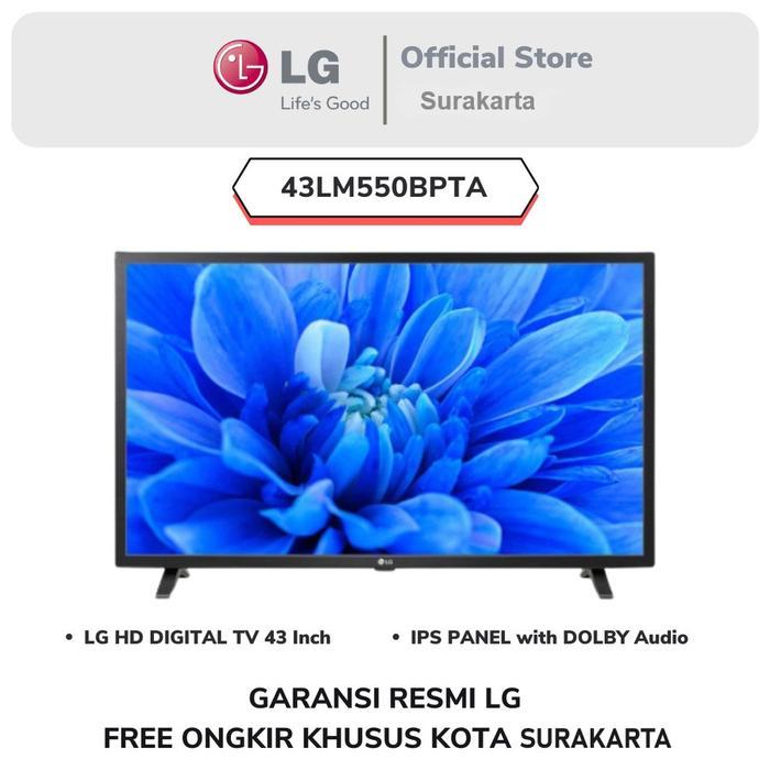 LED TV LG 43LM5500 FULL HD DIGITAL DOLBY AUDIO AREA SURAKARTA